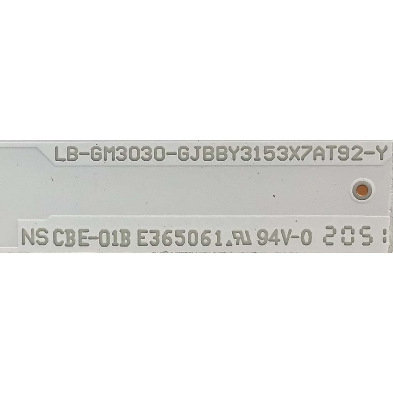 KIT DE LED'S PARA TV INSIGNIA (3 PIEZAS) / NUMERO DE PARTE LB-GM3030-GJBBY3153X7AT92-Y / 210BZ07D0B334BCC0X / 32BB00-CKD / 0ZM2T36IEQAN / 170327B9 / PANEL TPT315B5-1A072.L REV:S23B / DISPLAY ST3151A07-2 VER.2.4 / MODELO NS-32DF310NA19 - Imagen 3